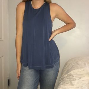 Dark Blue Tank Top